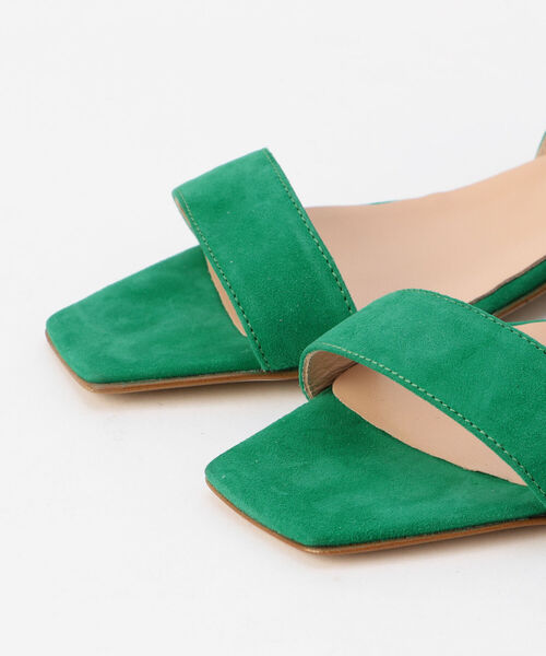 CORSO ROMA,9(コルソローマ)の「【CORSO ROMA 9/コルソローマノーヴェ】Vアンクルフラットサンダル(サンダル・レディース・ネイビー/グリーン/コーラル・38/36/37)」の14枚目の写真