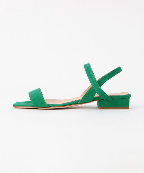 CORSO ROMA,9(コルソローマ)の「【CORSO ROMA 9/コルソローマノーヴェ】Vアンクルフラットサンダル(サンダル・レディース・ネイビー/グリーン/コーラル・38/36/37)」の15枚目の写真