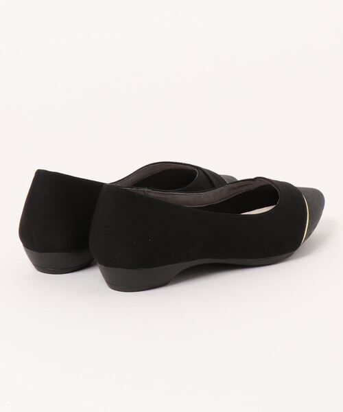 JELLY BEANS（ジェリービーンズ）の「メタルラインコンビパンプス【クッション性抜群！】【歩きやすい！】【柔らかい】【お仕事】【結婚式】【WEB限定】(215-51)JELLY BEANS(ジェリービーンズ)（パンプス・レディース・ブラック/ピンクベージュ/ライトブルー・22.5/23/23.5/24/24.5）」の15枚目の写真