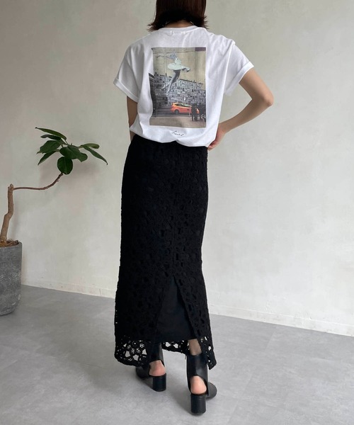 GOOD ROCK SPEED（グッドロックスピード）の「【GOOD ROCK SPEED】GODLIS Tシャツ（Tシャツ/カットソー・レディース・ホワイト・FREE）」の11枚目の写真