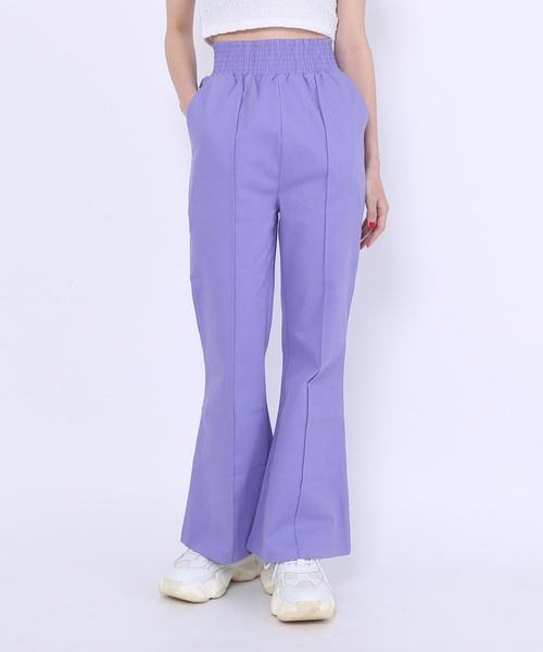 PUNYUS（プニュズ）の「ツイルフレアパンツ（その他パンツ）」 - WEAR