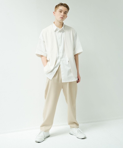 NILWAY（ニルウェイ）の「ベスト（ベスト・メンズ・グレイッシュベージュ・MEDIUM）」の3枚目の写真