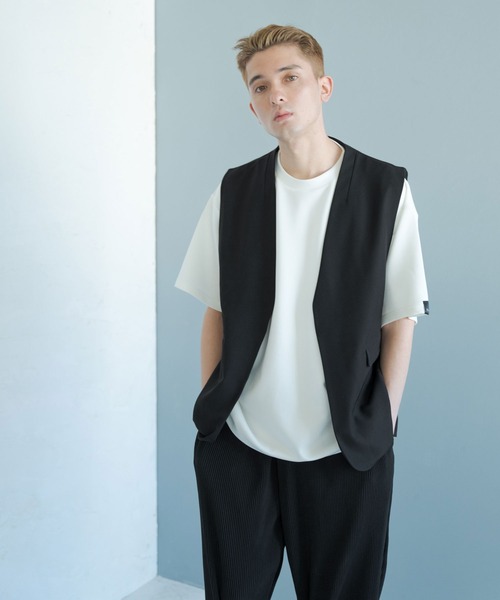 NILWAY（ニルウェイ）の「ベスト（ベスト・メンズ・グレイッシュベージュ・MEDIUM）」の9枚目の写真