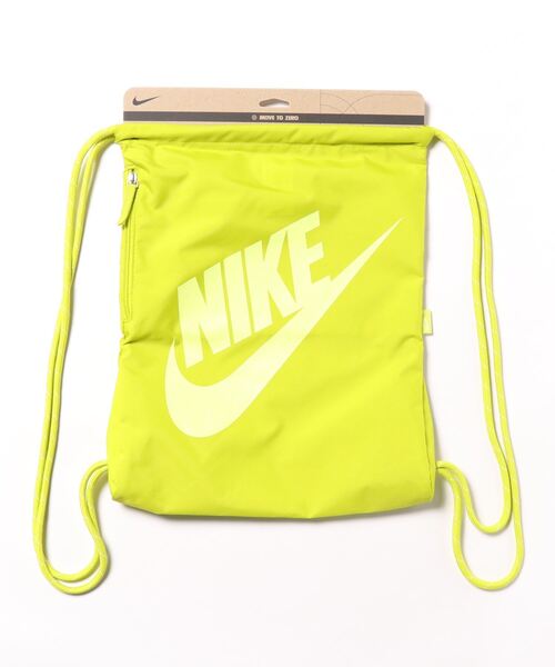 NIKE（ナイキ）の「《NIKEアパレル》NK HERITAGEDRAWSTRING-FA21（エコバッグ/サブバッグ・メンズ・ブラック×ホワイト/グレー/ライトグレー/グリーン系その他/マルーン/グリーン/シルバー/グレー系その他/グレー系その他2/レッド/ロイヤルブルー/ピンク/ブルー・フリー）」の7枚目の写真