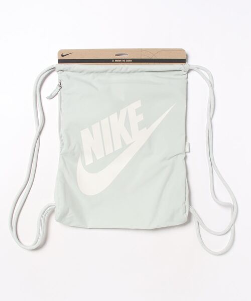 NIKE（ナイキ）の「《NIKEアパレル》NK HERITAGEDRAWSTRING-FA21（エコバッグ/サブバッグ・メンズ・ブラック×ホワイト/グレー/ライトグレー/グリーン系その他/マルーン/グリーン/シルバー/グレー系その他/グレー系その他2/レッド/ロイヤルブルー/ピンク/ブルー・フリー）」の13枚目の写真