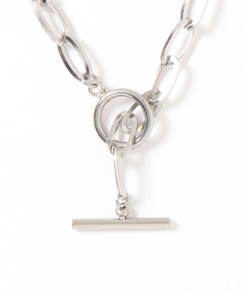 PARKS TOKYO SELECT(パークストウキョウセレクト)の「金属アレルギー対応 サージカルステンレス/316L オーバルチェーンネックレス(ネックレス・レディース・シルバー・FREE)」の3枚目の写真