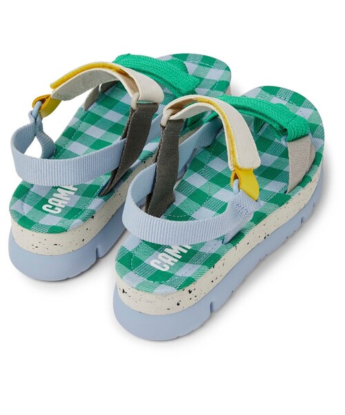 CAMPER（カンペール）の「[カンペール] ORUGA UP / サンダル（サンダル・レディース・グリーン・23.5cm/23.0cm/24.0cm/25.0cm/22.0cm）」の2枚目の写真