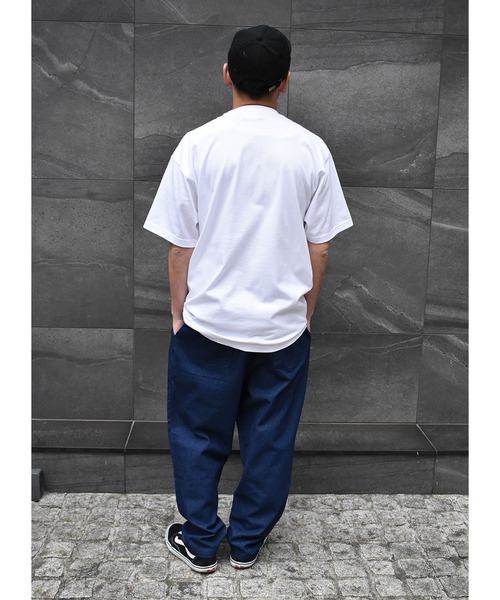 DOUBLE STEAL（ダブルスティール）の「BIG Paisley　Tシャツ（Tシャツ/カットソー・メンズ・ホワイト×ブルー/ブラック×ブルー/ホワイト×イエロー/ブラック×イエロー・LARGE/X-LARGE/MEDIUM）」の15枚目の写真