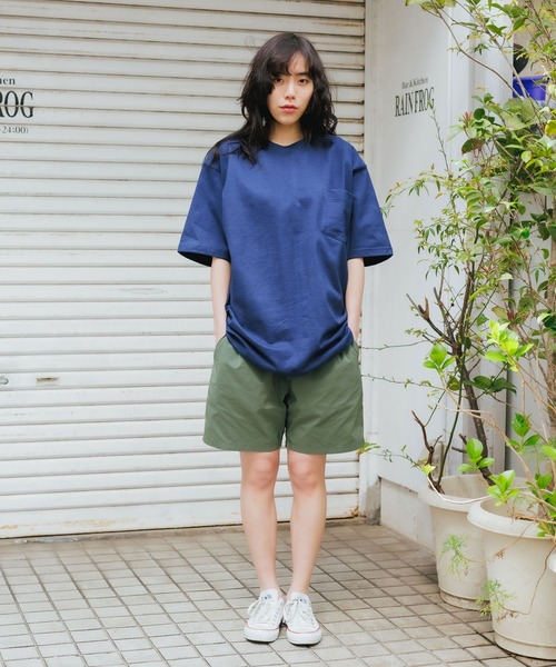 REMI RELIEF(レミレリーフ)の「REMI RELIEF×BRIEFING/レミレリーフ×ブリーフィング BRFイージーショーツ ハーフパンツ 半ズボン ワンポイント ロゴ コラボ(その他パンツ・メンズ・ブラック/ベージュ/カーキ/パープル・M/L/XL)」の5枚目の写真