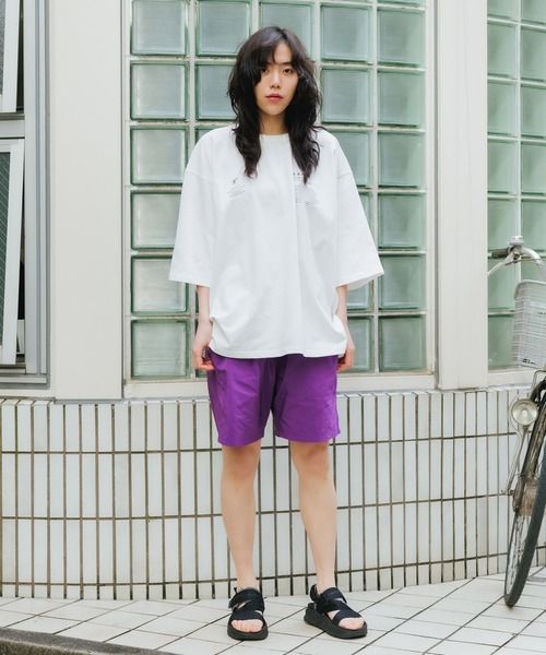 REMI RELIEF(レミレリーフ)の「REMI RELIEF×BRIEFING/レミレリーフ×ブリーフィング BRFイージーショーツ ハーフパンツ 半ズボン ワンポイント ロゴ コラボ(その他パンツ・メンズ・ブラック/ベージュ/カーキ/パープル・M/L/XL)」の15枚目の写真