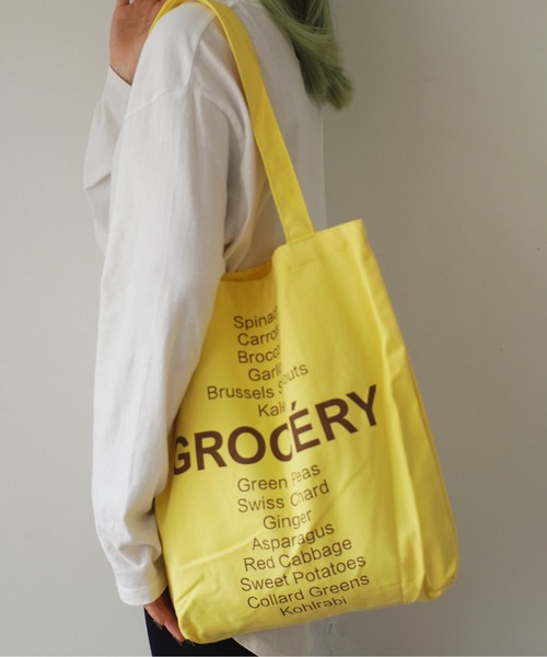 Port（ポート）の「ロゴ プリント カラー トートバッグ / 推しカラートートバッグ / 推しトート / 推し活バッグ #（トートバッグ・レディース・ライトグリーン/イエロー/ピンク/ブラウン系その他/イエロー系その他/ピンク系その他/ブラウン/パープル/ホワイト/ブラック/レモンイエロー/ブラック系その他/グリーン系その他/オレンジ/ネイビー・FREE）」の11枚目の写真