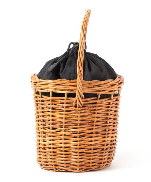 MACKINTOSH PHILOSOPHY（ﾏｯｷﾝﾄｯｼｭ ﾌｨﾛｿﾌｨｰ）の「GREY LABEL アラログワンハンドルバスケット（かごバッグ・レディース・ベージュ系その他4・FREE）」の4枚目の写真