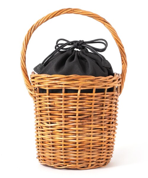 MACKINTOSH PHILOSOPHY（ﾏｯｷﾝﾄｯｼｭ ﾌｨﾛｿﾌｨｰ）の「GREY LABEL アラログワンハンドルバスケット（かごバッグ・レディース・ベージュ系その他4・FREE）」の5枚目の写真