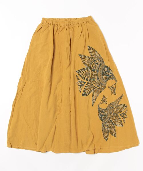 チャイハネ（チャイハネ）の「【チャイハネ】スキナドワイドパンツ（その他パンツ・レディース・ブラック/ベージュ/オレンジ/グレー/ブルー系その他/オレンジ系その他/ホワイト/グレー系その他/カーキ/ネイビー/マスタード・FREE）」の9枚目の写真