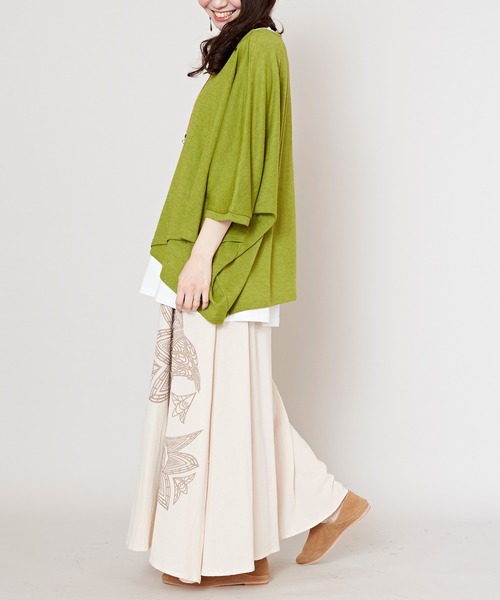 チャイハネ（チャイハネ）の「【チャイハネ】スキナドワイドパンツ（その他パンツ・レディース・ブラック/ベージュ/オレンジ/グレー/ブルー系その他/オレンジ系その他/ホワイト/グレー系その他/カーキ/ネイビー/マスタード・FREE）」の15枚目の写真