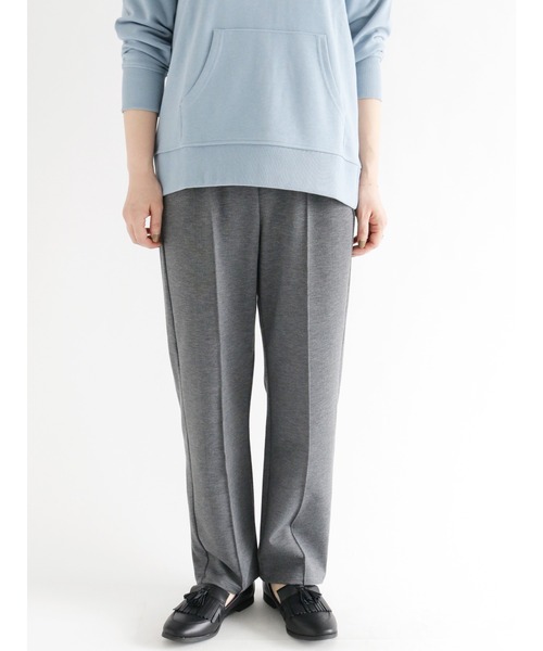 Lugnoncure（ルノンキュール）の「ポンチテーパードパンツ（その他パンツ・レディース・ブラック/グリーン/チャコール・ﾌﾘ-）」の3枚目の写真