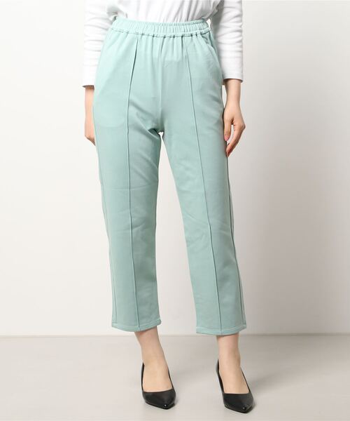 Lugnoncure（ルノンキュール）の「ポンチテーパードパンツ（その他パンツ・レディース・ブラック/グリーン/チャコール・ﾌﾘ-）」の6枚目の写真