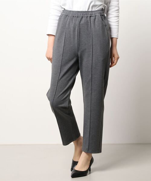 Lugnoncure（ルノンキュール）の「ポンチテーパードパンツ（その他パンツ・レディース・ブラック/グリーン/チャコール・ﾌﾘ-）」の7枚目の写真