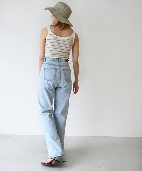 キャナルジール El mar(エルマール) ルーズストレートデニムパンツ S CANAL JEAN（キャナルジーン）の「El mar(エルマール) ルーズ