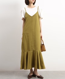 MAISON DE THERESE（メゾン ド テレーズ）の「ゆったり大人Ｖネックキャミワンピース（ワンピース）」