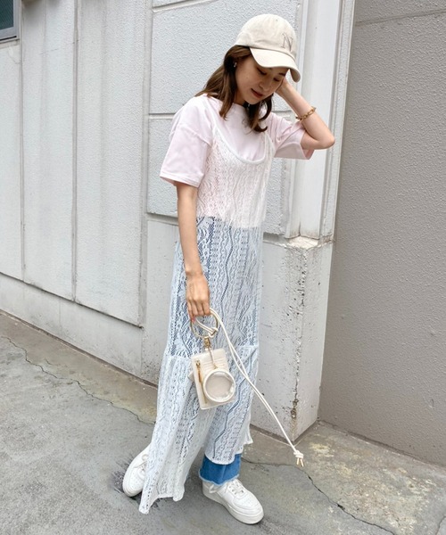 one after another NICE CLAUP(ワンアフターアナザーナイスクラップ)の「vintageレースワンピース(ワンピース・レディース・ホワイト/ホワイト系その他/ホワイト系その他2・FREE)」の4枚目の写真