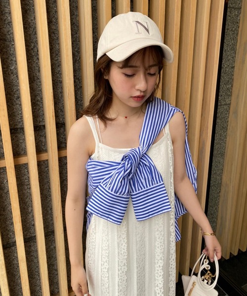 one after another NICE CLAUP(ワンアフターアナザーナイスクラップ)の「vintageレースワンピース(ワンピース・レディース・ホワイト/ホワイト系その他/ホワイト系その他2・FREE)」の10枚目の写真