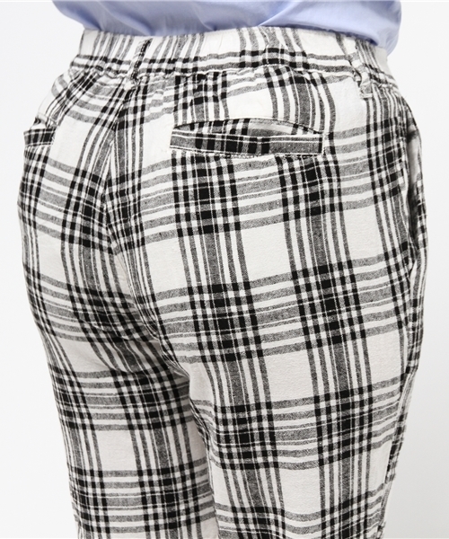 WEGO（ウィゴー）の「WEGO/麻レーヨンテーパードパンツ（その他パンツ・レディース・ホワイト/ホワイト系その他・FREE）」の7枚目の写真