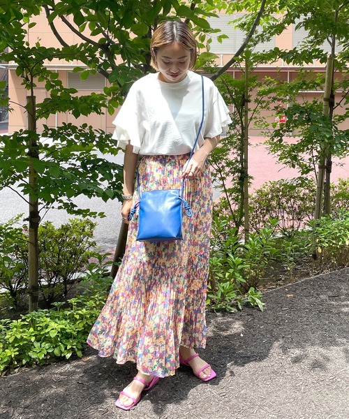 rokh  フローラルプリント プリーツスカート BEAUTY&YOUTH UNITED ARROWS（ビューティーアンドユース