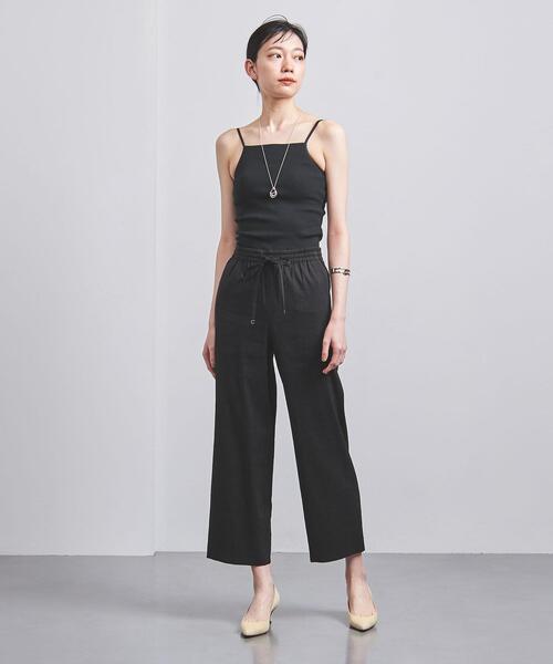 UNITED ARROWS（ユナイテッドアローズ）の「LI/STRC クロップド パンツ（その他パンツ・レディース・ブラック/オリーブ・38/36/34/40）」の11枚目の写真