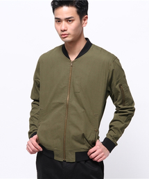 GIORDANO | [GIORDANO]コットスリムMA-1ジャケット(ブルゾン)