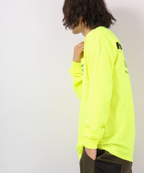 FLASH PACKER(フラッシュパッカー)の「FLASH PACKER ロングスリーブTシャツ(Tシャツ/カットソー・メンズ・イエロー/ブラック/ホワイト・XL/L/S)」の7枚目の写真