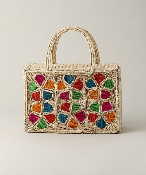 Aresense（アーセンス）の「JARDIN DEL CIELO/ジャーディンデルシエロ FLORES/フローラルモチーフかごバッグ（ハンドバッグ・レディース・その他9・ONE SIZE）」の9枚目の写真