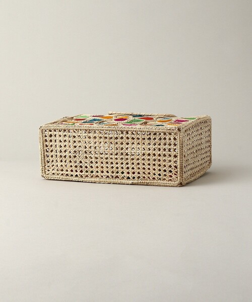 Aresense（アーセンス）の「JARDIN DEL CIELO/ジャーディンデルシエロ FLORES/フローラルモチーフかごバッグ（ハンドバッグ・レディース・その他9・ONE SIZE）」の7枚目の写真