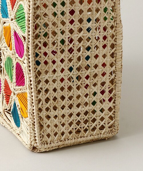 Aresense（アーセンス）の「JARDIN DEL CIELO/ジャーディンデルシエロ FLORES/フローラルモチーフかごバッグ（ハンドバッグ・レディース・その他9・ONE SIZE）」の6枚目の写真