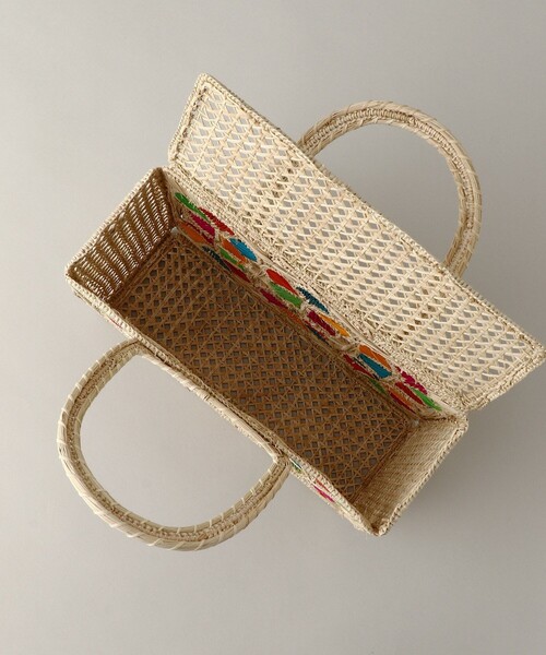 Aresense（アーセンス）の「JARDIN DEL CIELO/ジャーディンデルシエロ FLORES/フローラルモチーフかごバッグ（ハンドバッグ・レディース・その他9・ONE SIZE）」の5枚目の写真