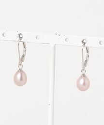 SAINTS（セインツ）の「『MUSES』オーバル淡水パールピアス  8～10mmパール（ピアス（両耳用））」