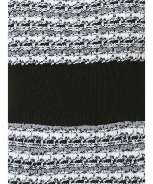 MERCURYDUO（マーキュリーデュオ）の「ニットツイードジャンスカ（ジャンパースカート・レディース・ベージュ/ブラック・FREE）」の12枚目の写真