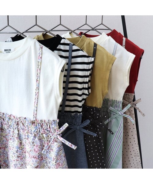 BREEZE（ブリーズ）の「ドッキングワンピース（ワンピース・キッズ・その他2/イエロー/オレンジ/ラベンダー/ミント・110/130/100/150/140/90/120）」の7枚目の写真