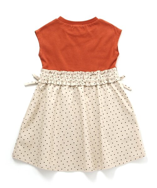 BREEZE（ブリーズ）の「ドッキングワンピース（ワンピース・キッズ・その他2/イエロー/オレンジ/ラベンダー/ミント・110/130/100/150/140/90/120）」の11枚目の写真