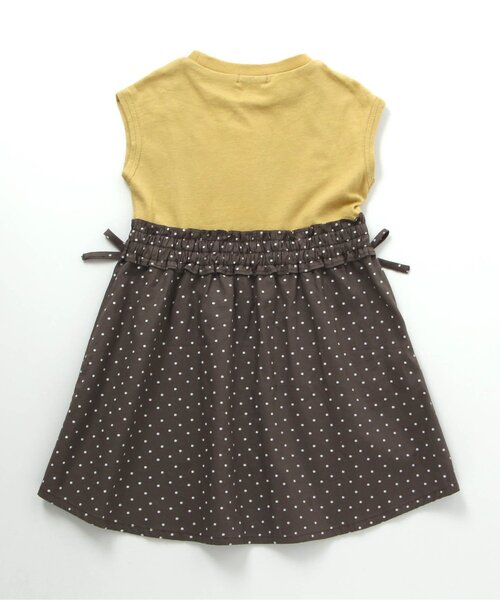 BREEZE（ブリーズ）の「ドッキングワンピース（ワンピース・キッズ・その他2/イエロー/オレンジ/ラベンダー/ミント・110/130/100/150/140/90/120）」の17枚目の写真