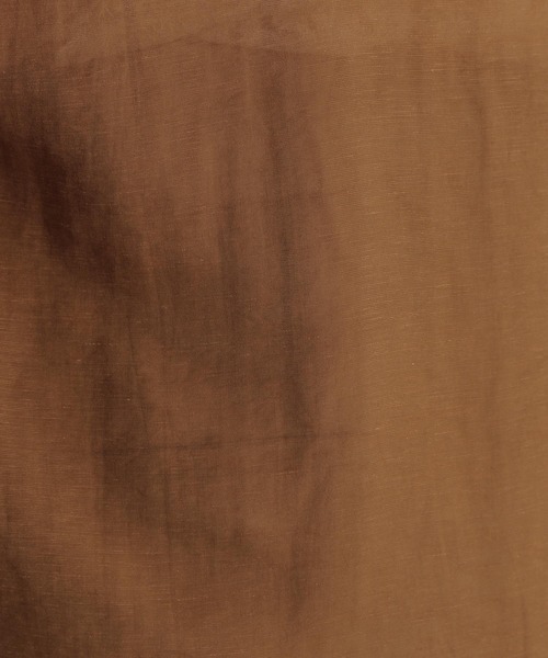 Andemiu（アンデミュウ）の「【シャツ感覚】シアージャケット122674（テーラードジャケット・レディース・チャコールグレー/ベージュ/ブラウン・FREE）」の17枚目の写真