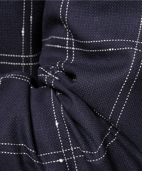 EDIFICE（エディフィス）の「◇ウインドーペン ロイヤルバスケットジャケット（テーラードジャケット・メンズ・ダークブルー・46/50/44/48/42）」の12枚目の写真