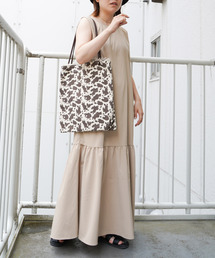 クレープノースリマーメイドフレアワンピース