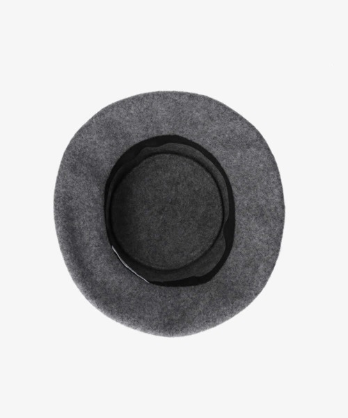 Chapeau d' O(シャポードオー)の「Chapeau d' O Twist Ribbon Basque Cloche(ハット・レディース・ベージュ/ブラック/グレー・M/57.5cm)」の13枚目の写真