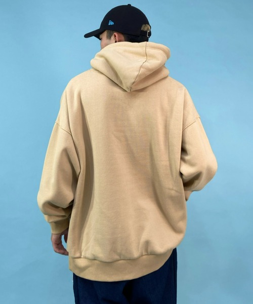 RVCA（ルーカ）の「【ZOZOTOWN限定】RVCA/ルーカ オーバーサイズ パーカー/ワンポイント ブランドロゴ/ドロップショルダー フーディ BC042-043（パーカー・メンズ・ベージュ/ブラック/グリーン・M/L/XL/S）」の10枚目の写真