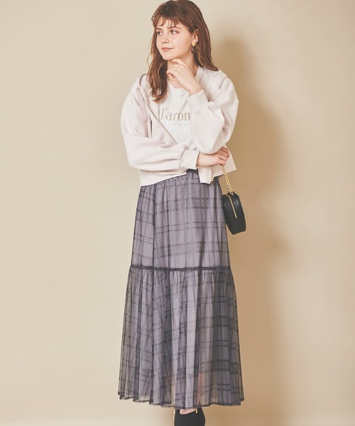 31 Sons de mode（トランテアン　ソン　ドゥ　モード）の「パフスリーブパーカー（パーカー・レディース・ベージュ/ネイビー/サックスブルー・36）」の4枚目の写真