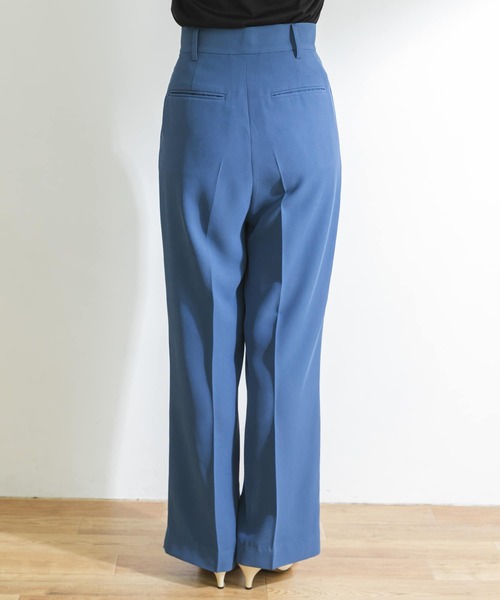 URBAN RESEARCH（アーバンリサーチ）の「ハイウエストツイルカラーパンツ（その他パンツ・レディース・ベージュ/ブルー/ブラウン・36/38）」の13枚目の写真