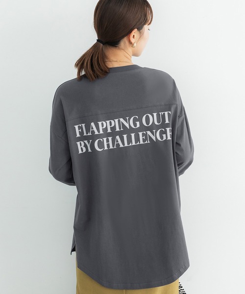 coca(coca)(コカ)の「バックロゴロンTee(Tシャツ/カットソー・レディース・A/B・M/L)」の1枚目の写真