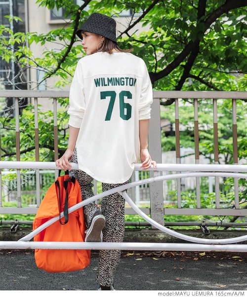 coca(coca)(コカ)の「バックロゴロンTee(Tシャツ/カットソー・レディース・A/B・M/L)」の3枚目の写真