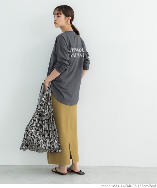 coca(coca)(コカ)の「バックロゴロンTee(Tシャツ/カットソー・レディース・A/B・M/L)」の12枚目の写真